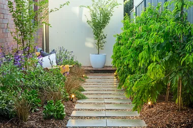 Charlie creates a gorgeous side garden