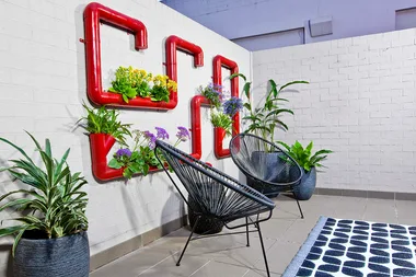 How to make a pipe garden