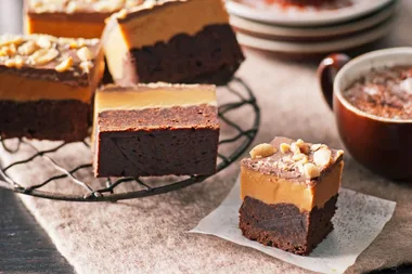 Peanut butter slice