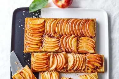Apple-brown butter bars