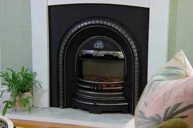 Adam and Daniella make over a dark living room