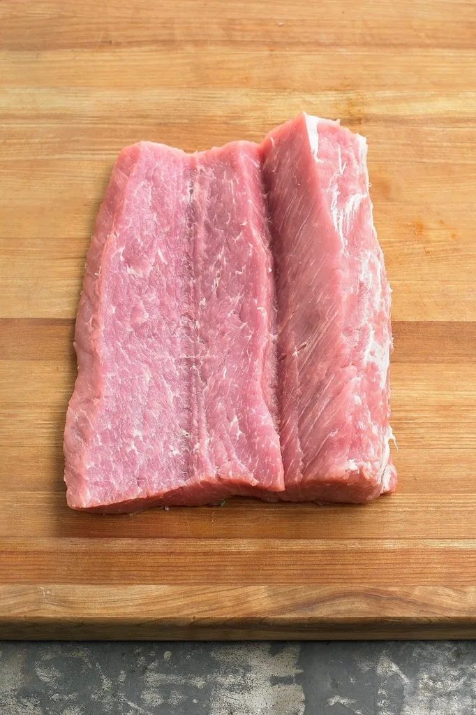 meat on table