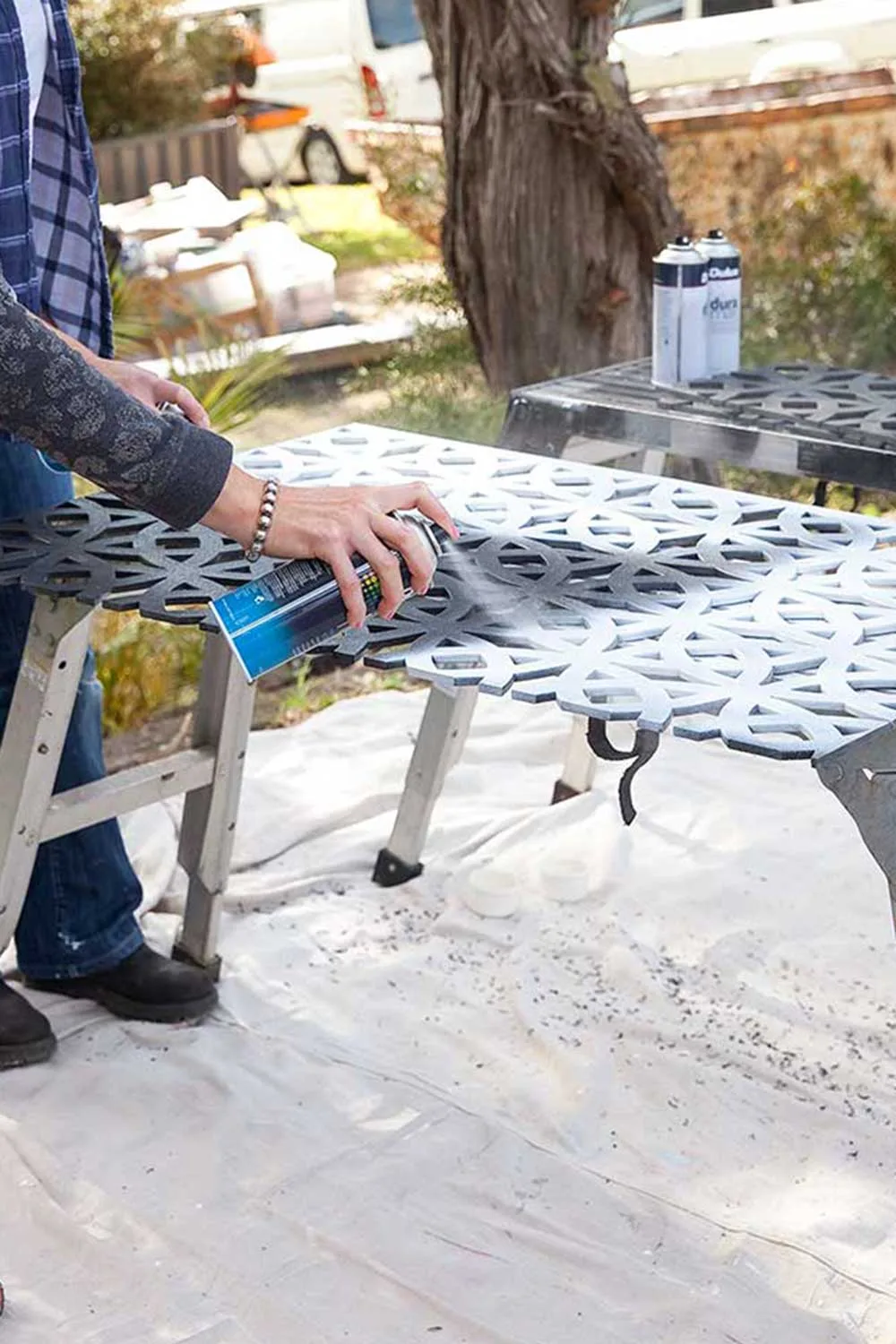 spraying screen