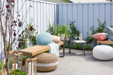 Adam and Charlie build an outdoor entertainer’s haven