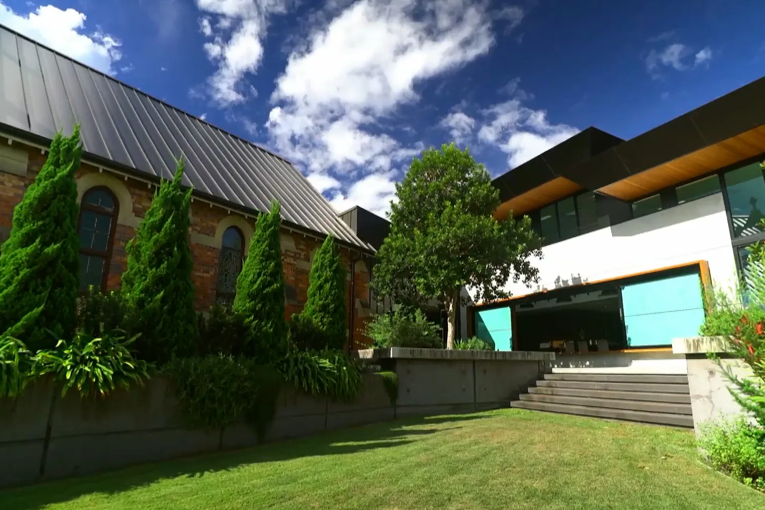 Johanna and Pete visit a converted church house