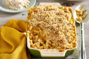 Pumpkin mac and cheese.