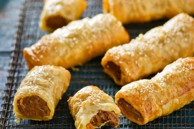 Homemade  sausage rolls