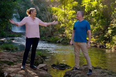 Joh and Ed visit Killen Falls