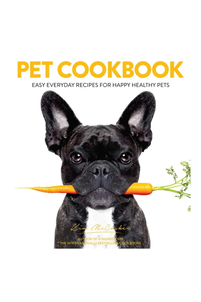 Cover of pet cookbook by Kim McCosker