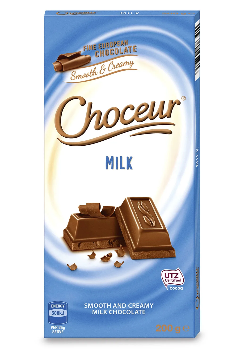 Aldi Choceur milk chocolate family block