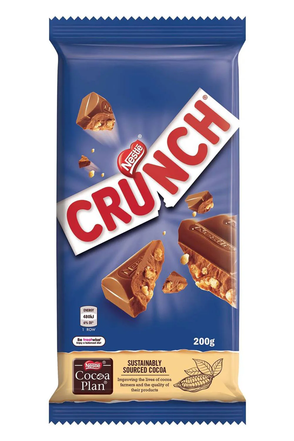 Nestle Crunch chocolate bar