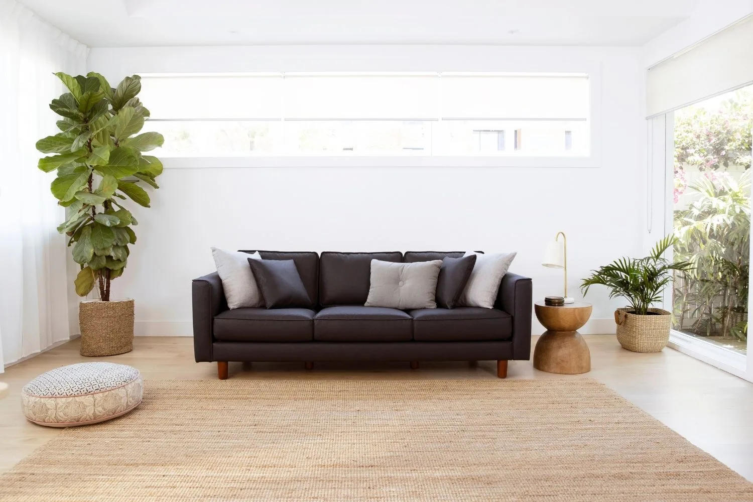 black cork couch