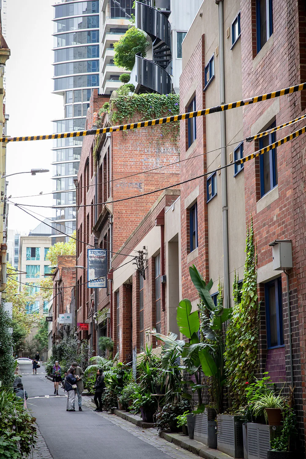 Melbourne green laneway