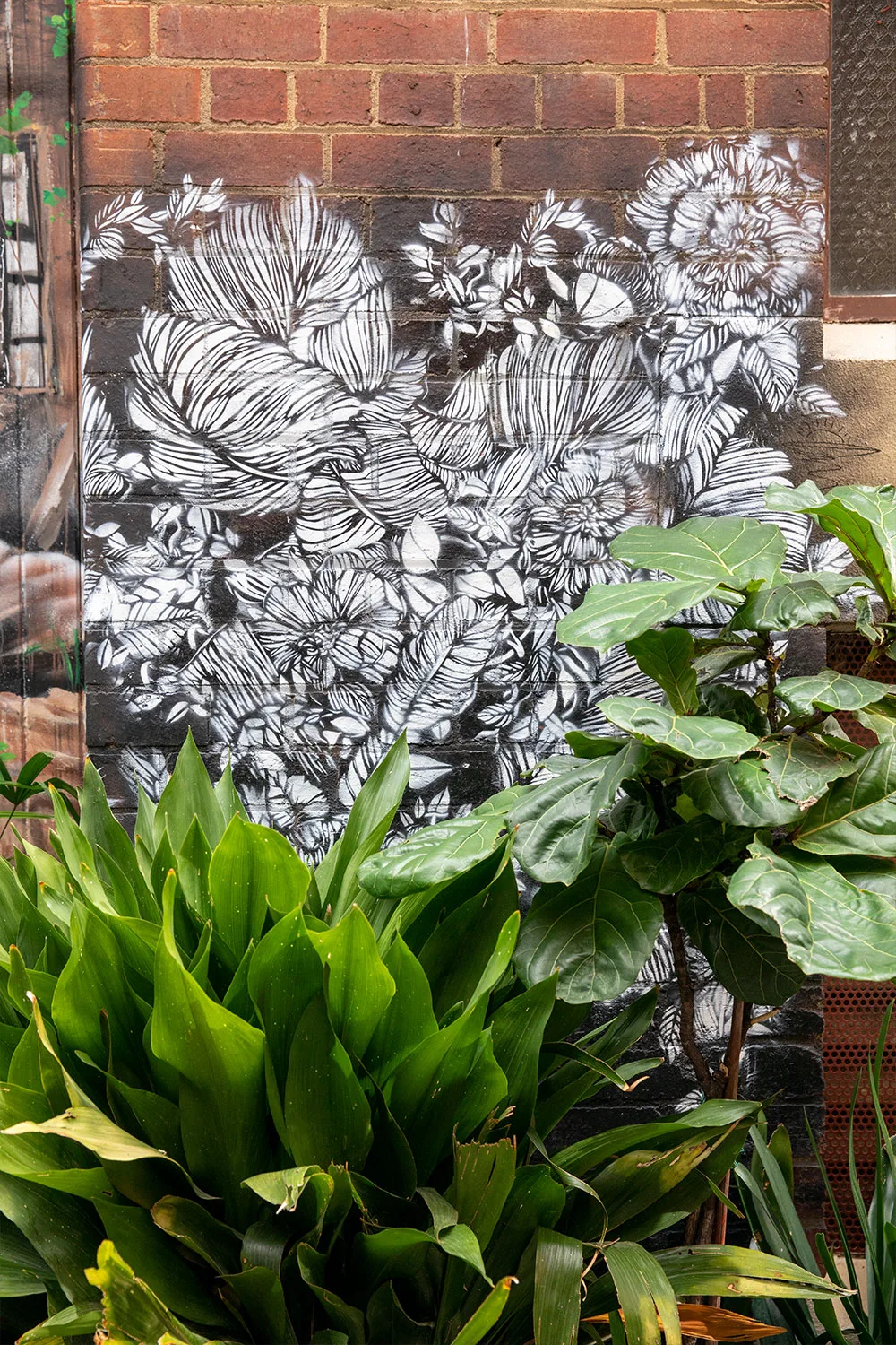 Melbourne green laneway