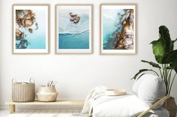 Living room prints available using a Vistaprint discount code