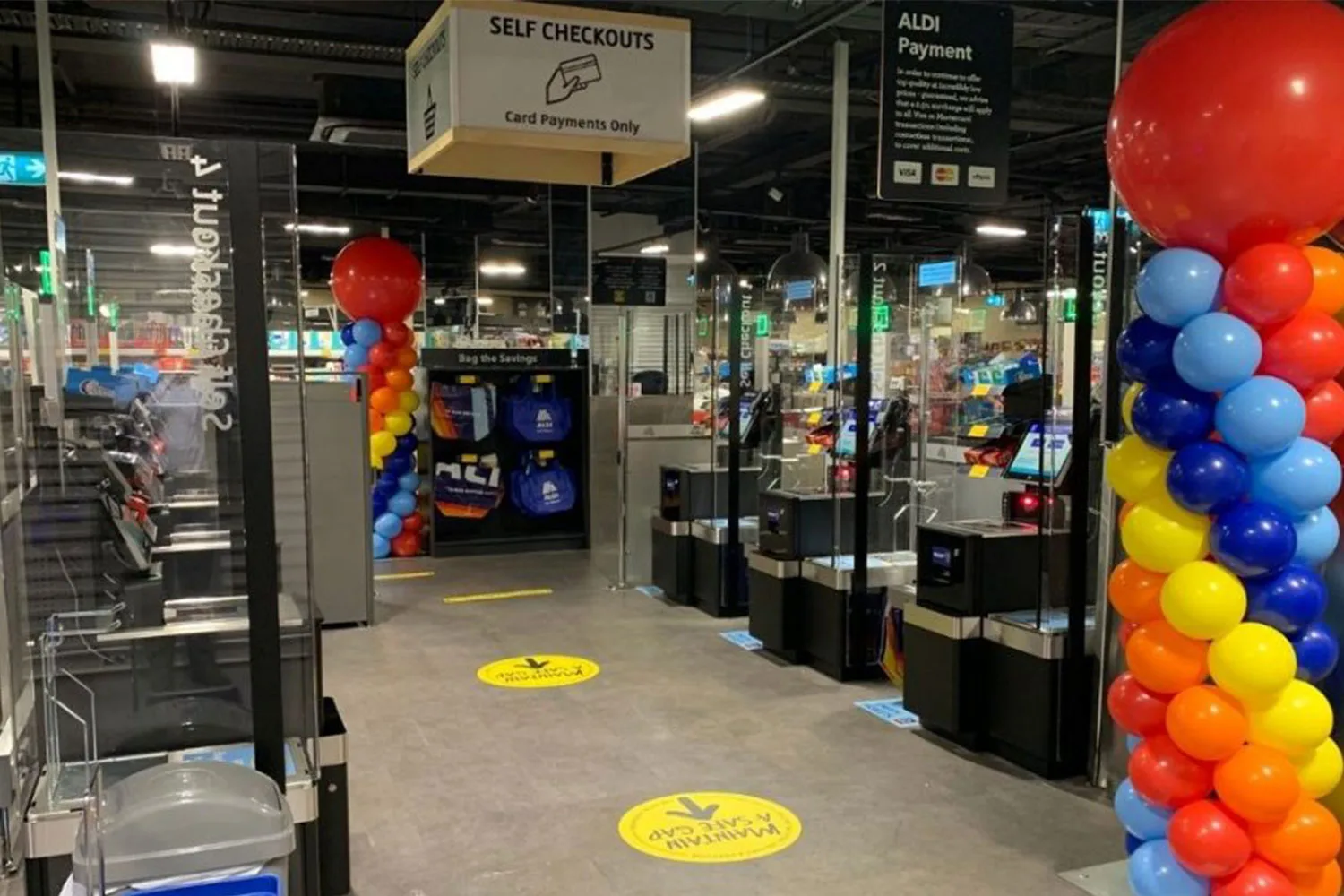 ALDI self serve checkouts Darlinghurst