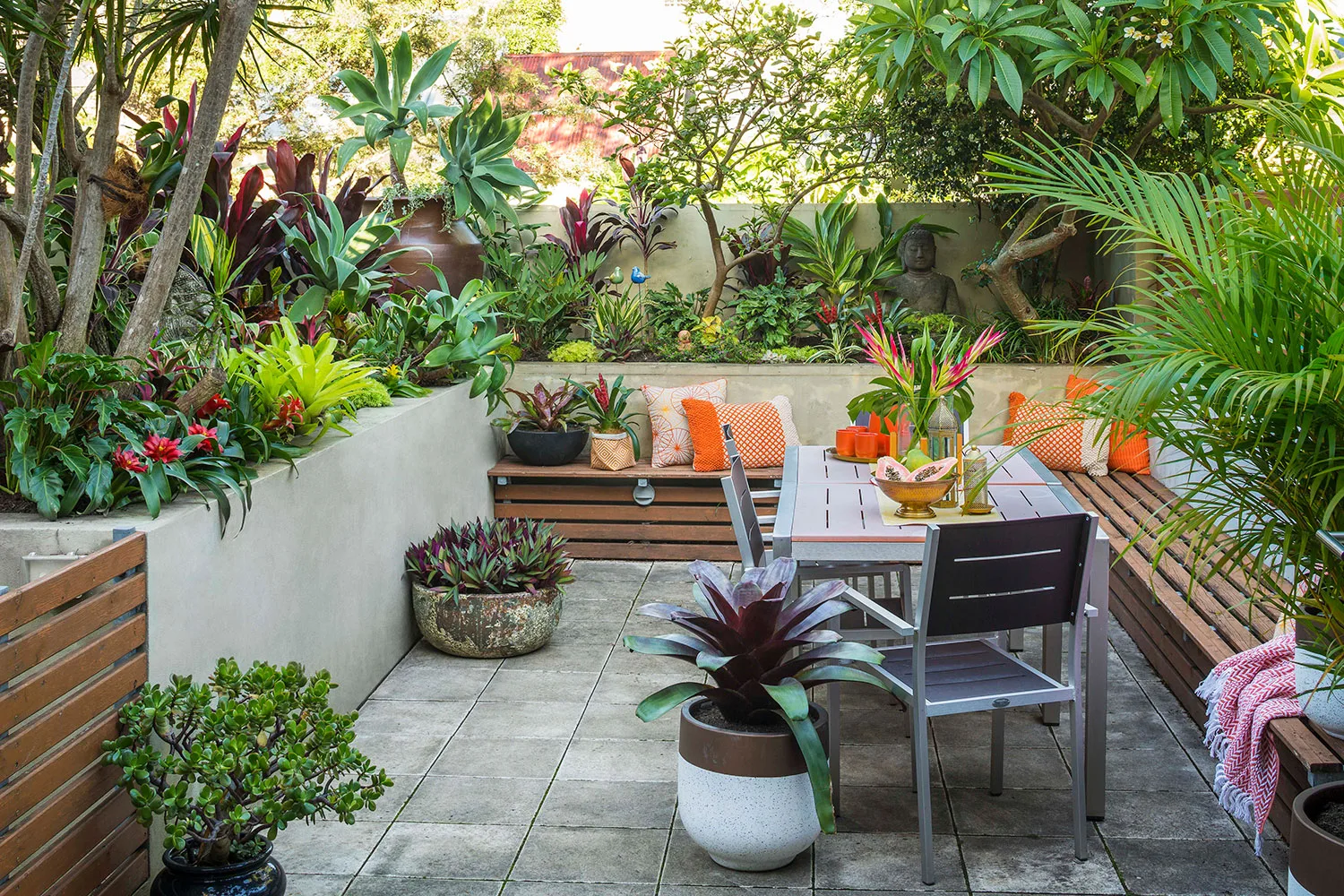 Terrace house garden makeover after
