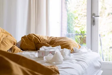 Are handkerchief or tissues more hygienic?