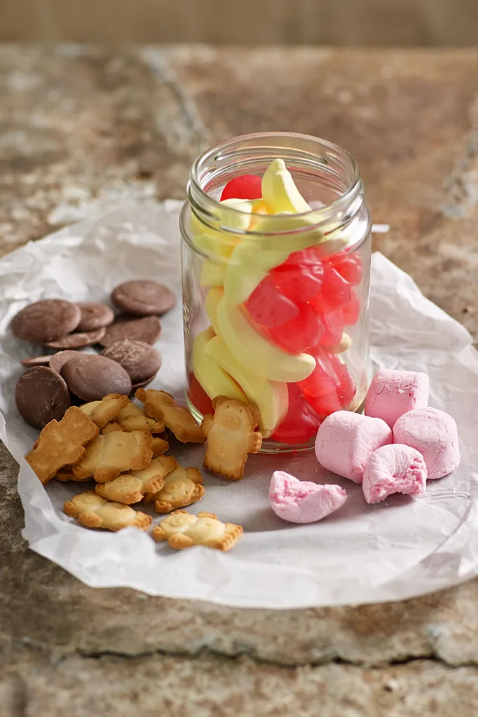 Rocky road ingredients