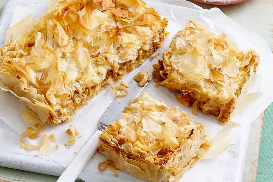 Caramelised onion and gruyere pie Recipe - Better Homes & Gardens Australia