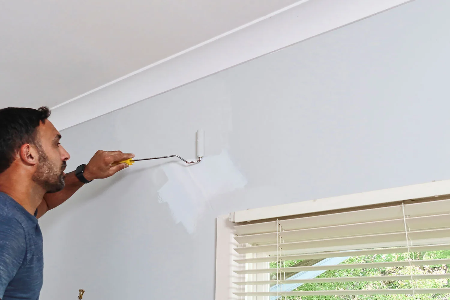 Apply wall paint