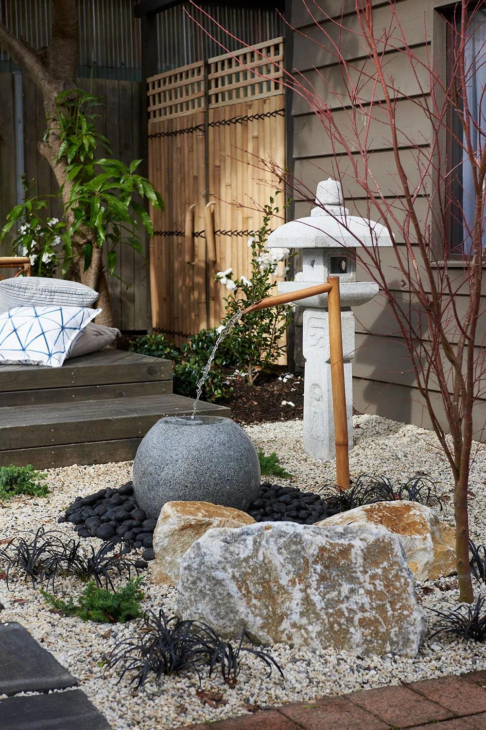 zen garden makeover