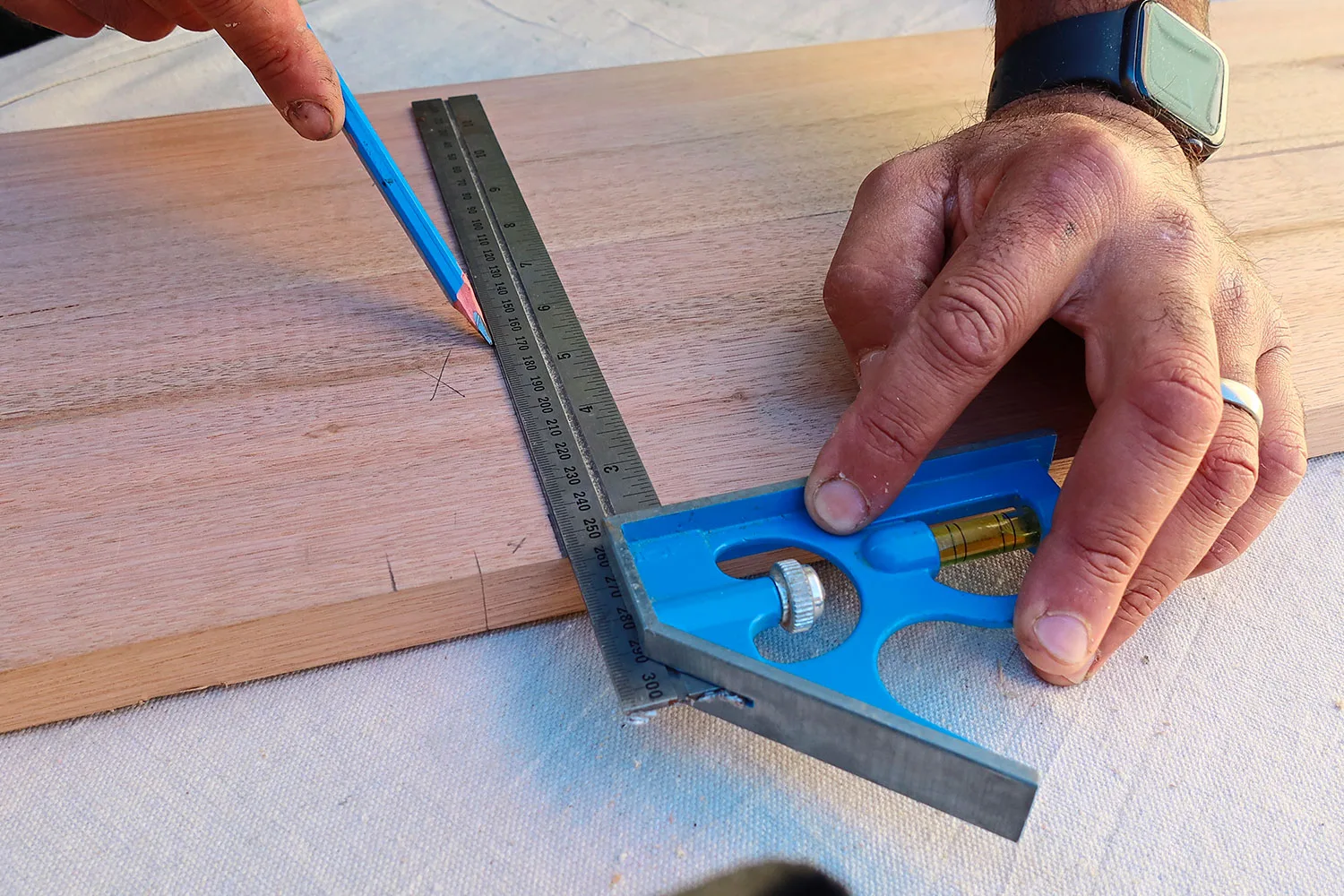 How to make window shelves step 3