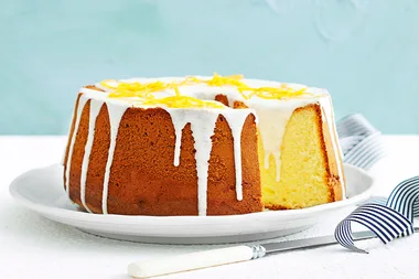 Orange chiffon cake