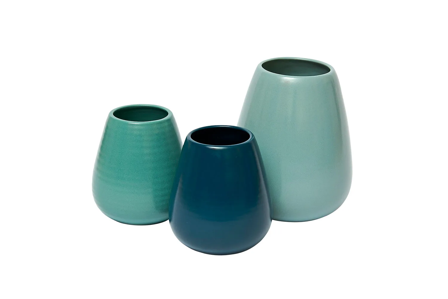 Blue vases