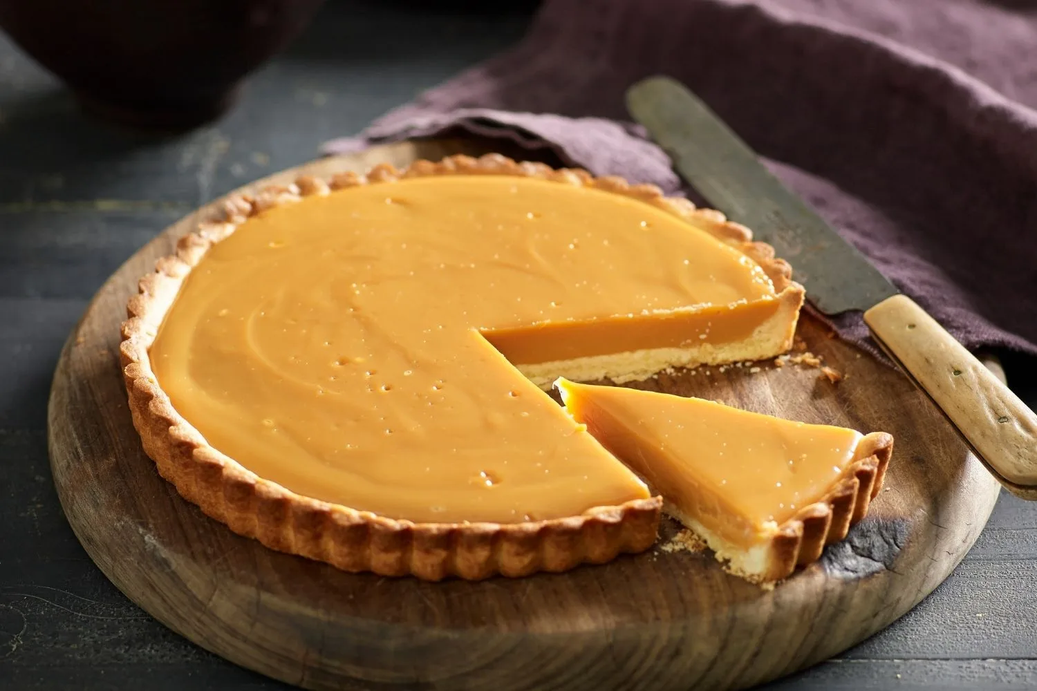 Warning: You’ll be making this caramel tart on repeat