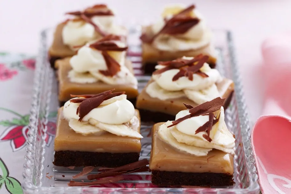 Chocolate banoffee slice Recipe | Better Homes & Gardens Australia
