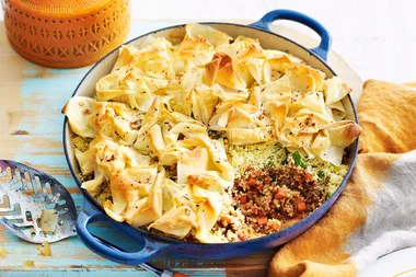 Moroccan beef pie