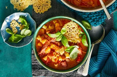 Ham hock minestrone