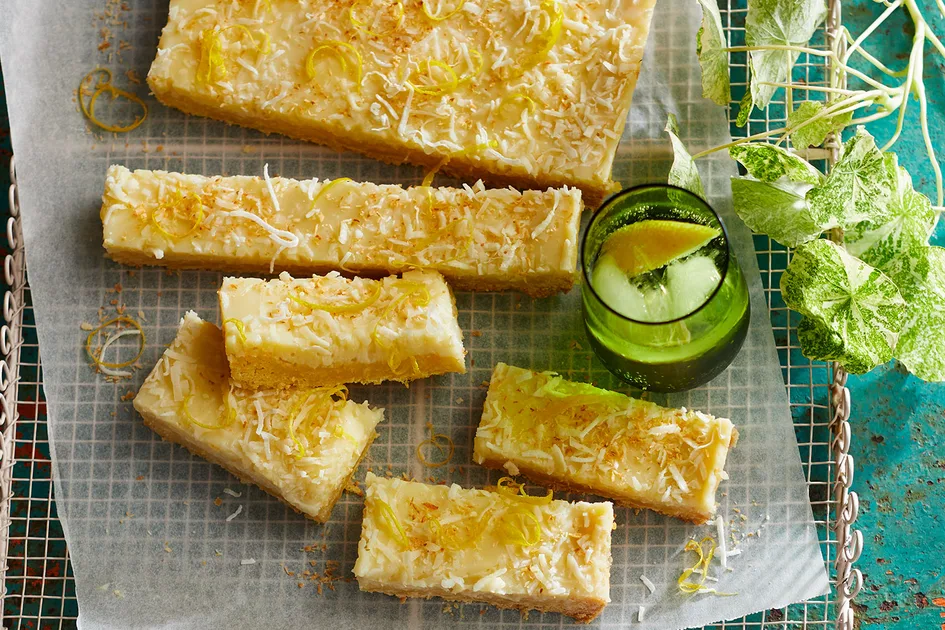 Try this crowd-pleasing zesty lemon slice Recipe - Better Homes & Gardens Australia