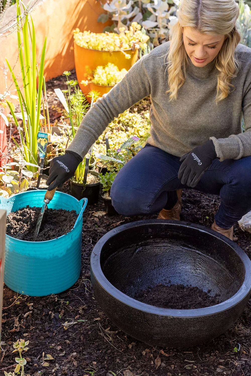 How to make water garden in a bowl with Melissa King