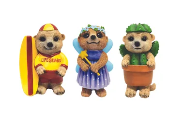 The Woolworths meerkat statues are back!