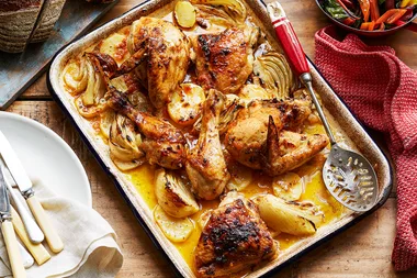 Roast lemon chicken
