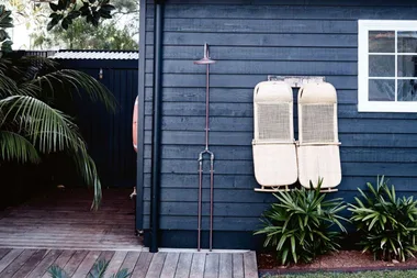 How to create an outdoor bathroom