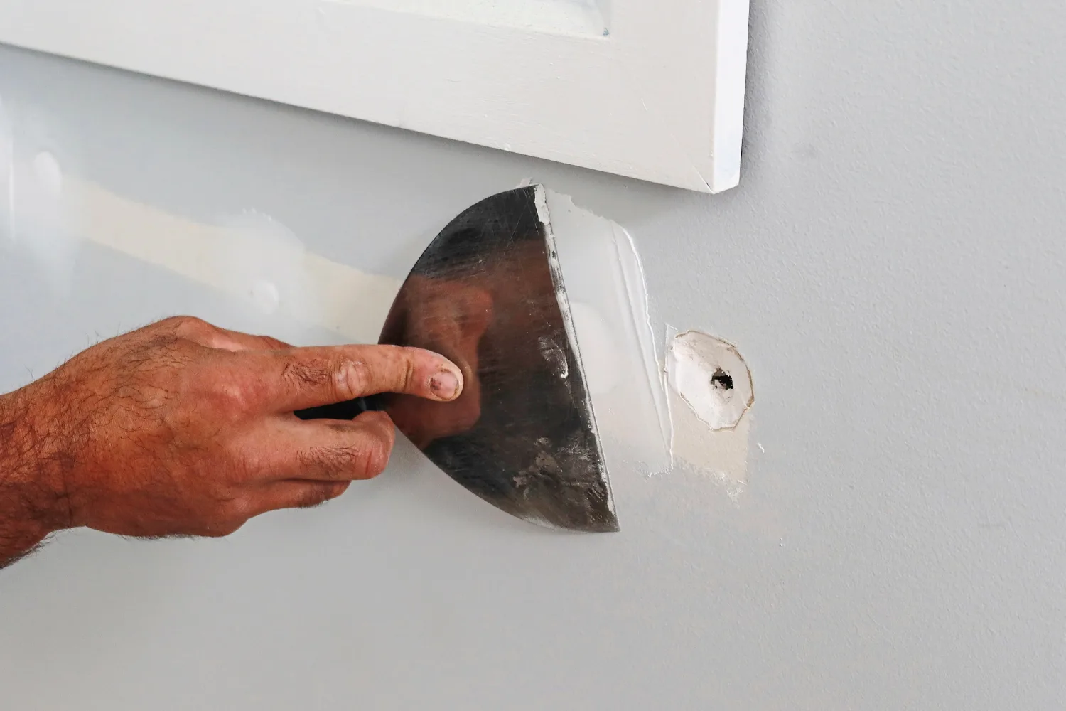 scrape fix hole