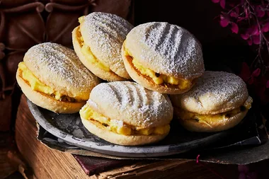 Passionfruit melting moments