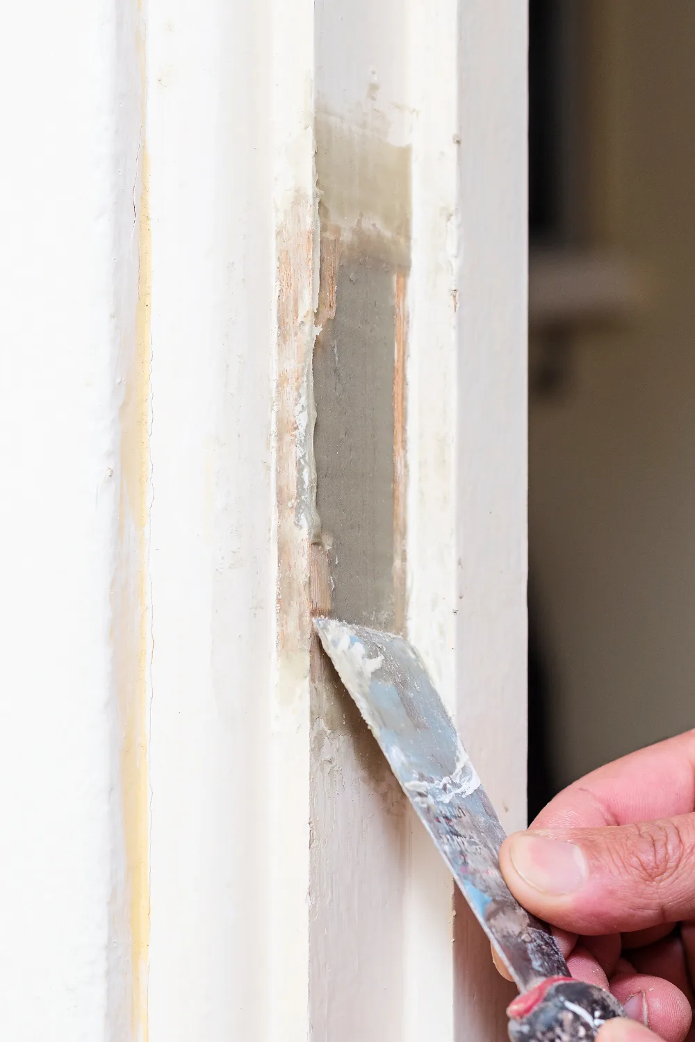 mix filler timber hole