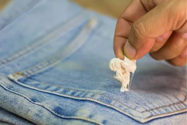 How to get chewing gum off fabric