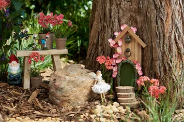 Charlie and Juliet create a fun fairy garden for kids
