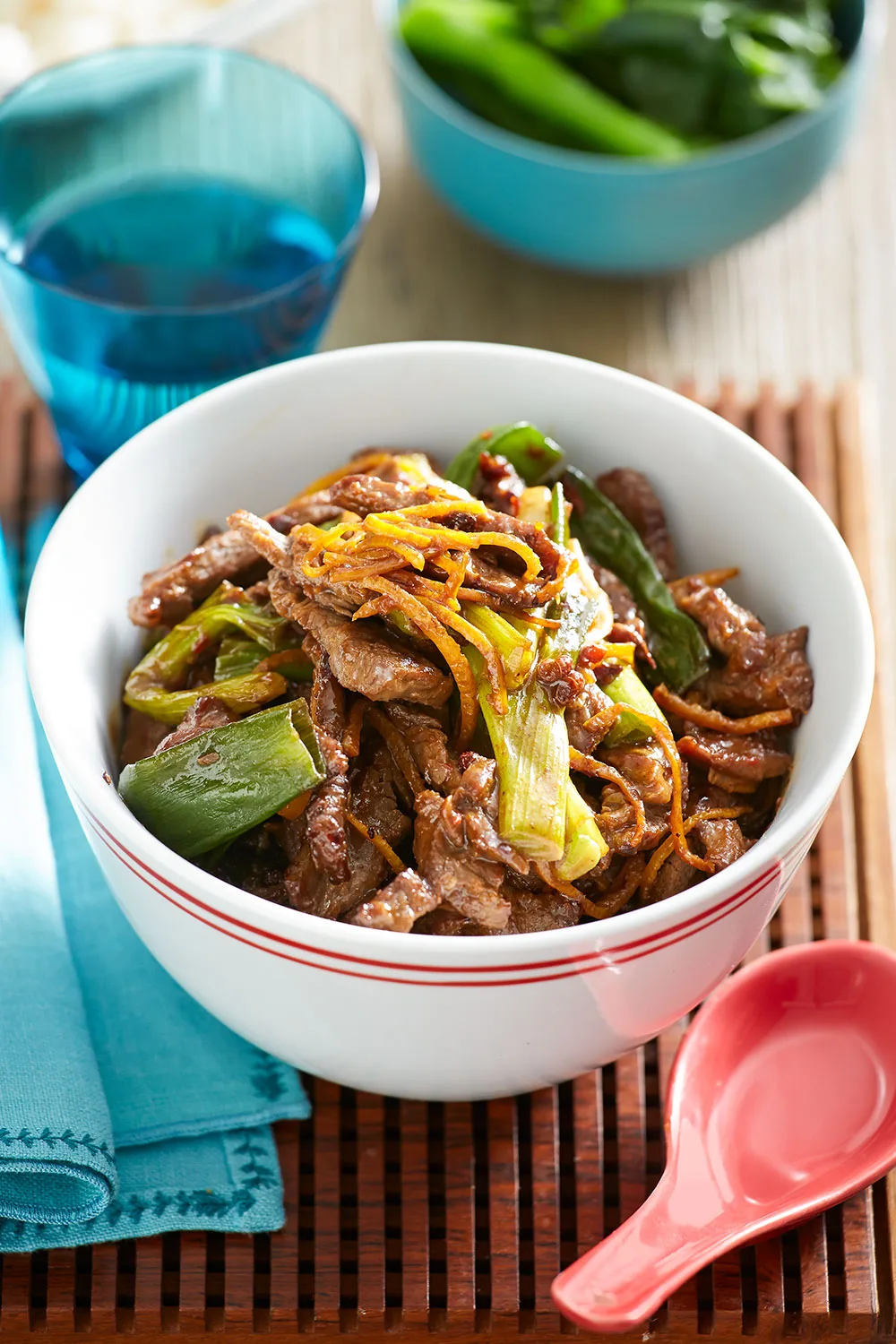 Beef stir fry