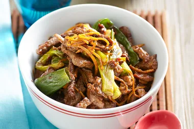 Beef stir-fry