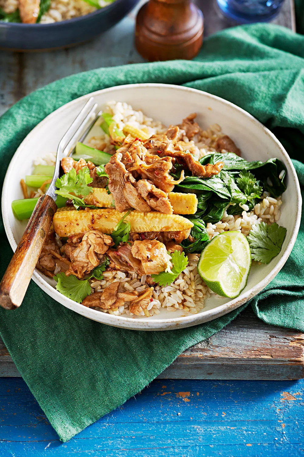 Pork stir fry