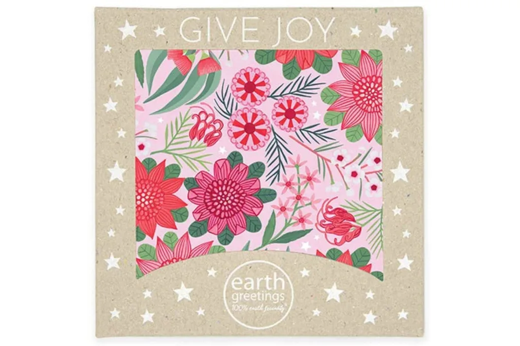 flora and fauna christmas cards