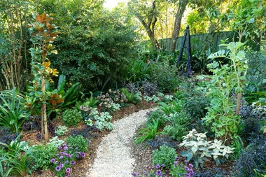 Charlie updates a shady corner of his garden