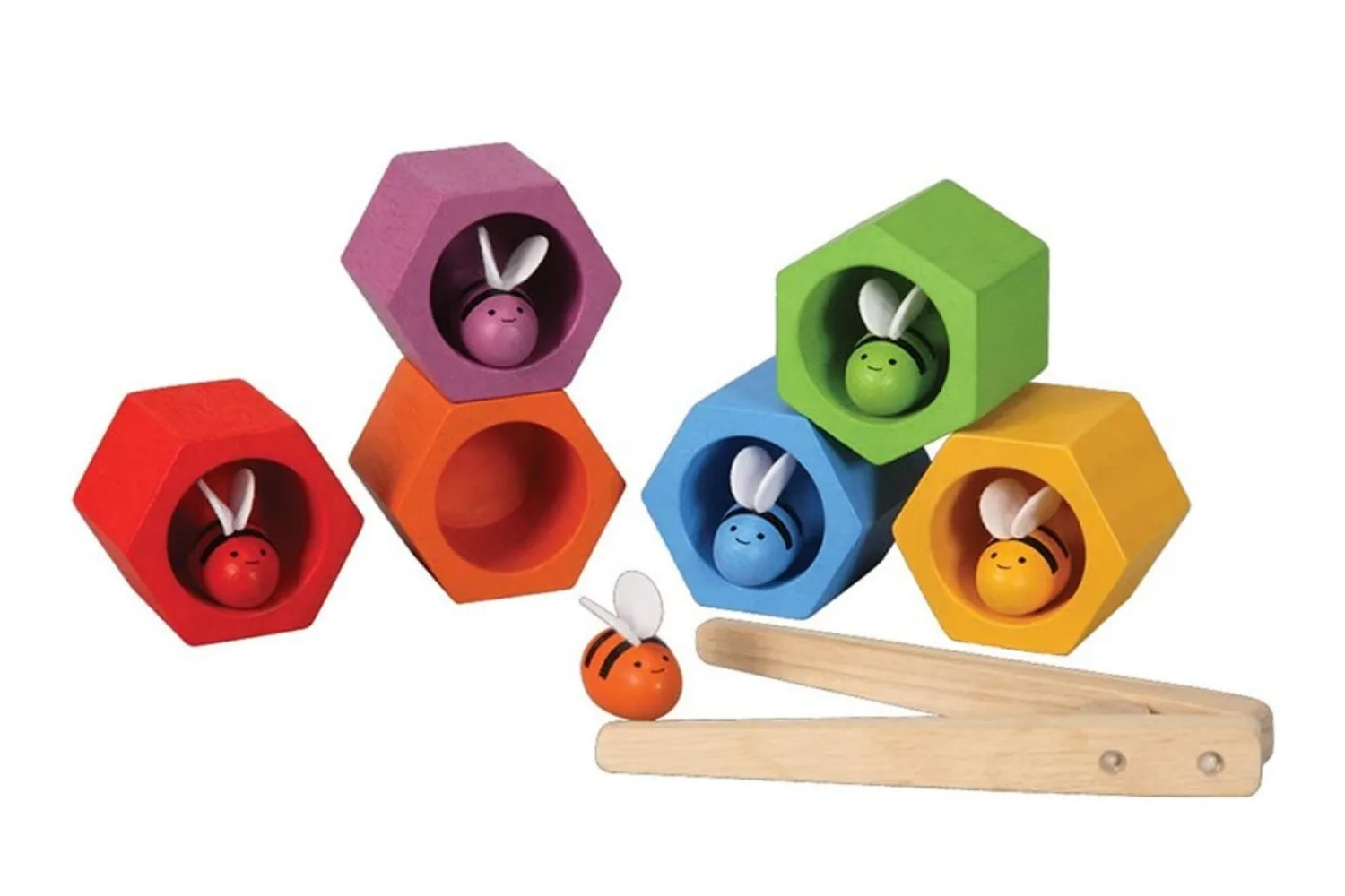 Beehives Wooden Toy