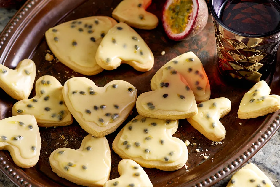 Passionfruit shortbreads Recipe | Better Homes & Gardens Australia